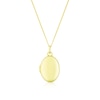 Thumbnail Image 0 of 9ct Yellow Gold 18 Inch Oval Locket Necklace