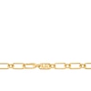 Thumbnail Image 1 of Michael Kors Statement Link MK 14ct Gold Plated Silver Overlap Chain Necklace