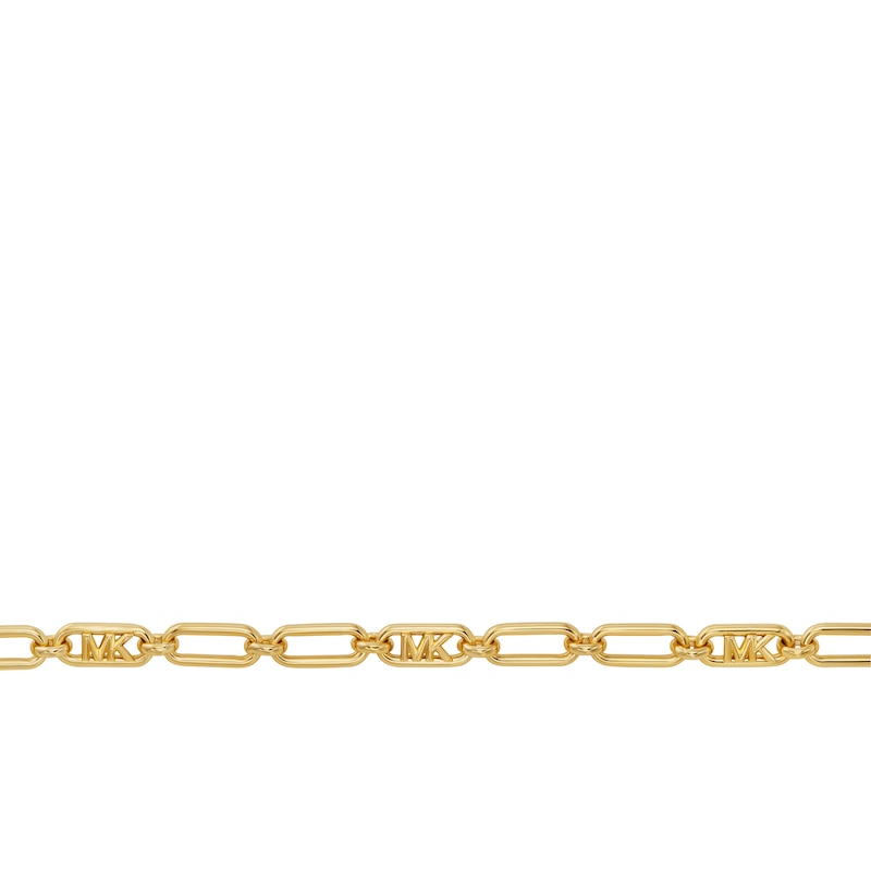 Main Image 2 of Michael Kors Empire Link 14ct Gold Plate Chain Necklace