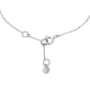 Thumbnail Image 1 of Michael Kors Sterling Silver Cubic Zirconia Pave Padlock Bracelet