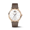 Thumbnail Image 0 of IWC Portofino Men's 18ct Rose Gold & Taupe Brown Leather Strap Watch