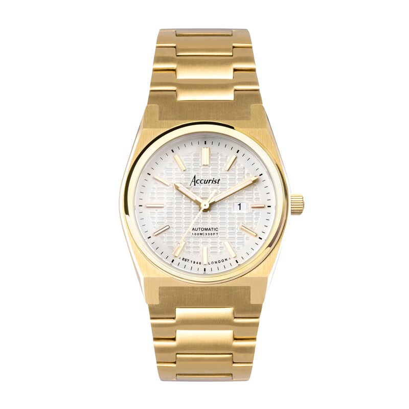 Main Image 1 of Accurist Ladies Origin Automatic Gold Stainless Steel Bracelet 34mm Watch