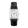 Thumbnail Image 1 of Accurist Rectangle Ladies' Black Leather Strap Watch