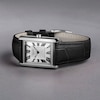 Thumbnail Image 6 of Accurist Rectangle Ladies' Black Leather Strap Watch