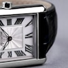 Thumbnail Image 8 of Accurist Rectangle Ladies' Black Leather Strap Watch