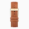 Thumbnail Image 4 of Accurist Rectangle Ladies' White Dial Brown Leather Strap Watch