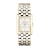 Thumbnail Image 1 of Accurist Rectangle Ladies' White Dial Two Tone Bracelet Watch