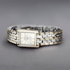 Thumbnail Image 6 of Accurist Rectangle Ladies' White Dial Two Tone Bracelet Watch