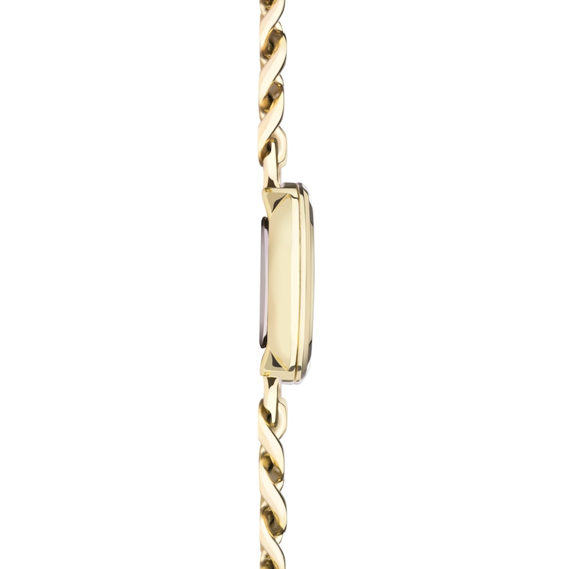 Accurist Jewellery Ladies' Green Malachite Dial & Gold-Tone Bracelet Watch