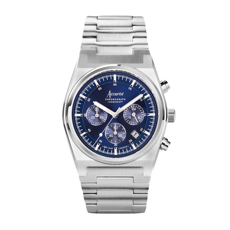 Main Image 1 of Accurist Origin Men's Blue Dial Stainless Steel Bracelet Watch