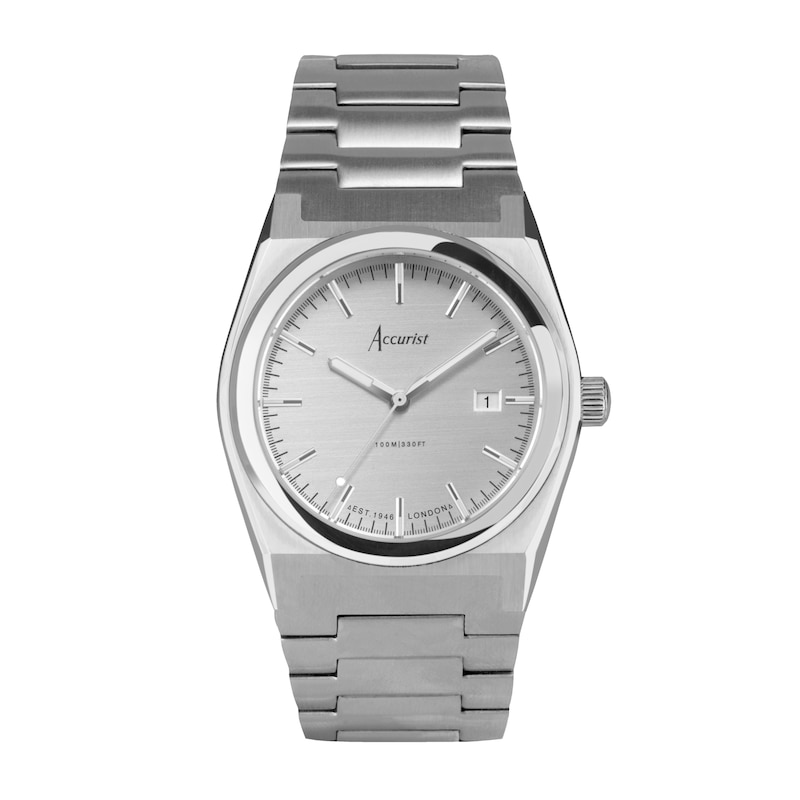 Main Image 1 of Accurist Origin Men's Silver Dial Stainless Steel Bracelet Watch