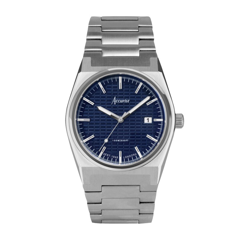 Main Image 1 of Accurist Origin 41mm Men's Blue Dial Bracelet Watch