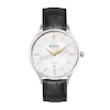 Thumbnail Image 1 of Accurist Classic Men's White Dial Black Leather Strap Watch