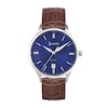 Thumbnail Image 1 of Accurist Classic Men's Blue Dial Brown Leather Strap Watch