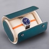 Thumbnail Image 9 of Accurist Classic Men's Blue Dial Brown Leather Strap Watch