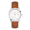 Thumbnail Image 1 of Accurist Everyday Men's White Dial & Brown Leather Strap Watch