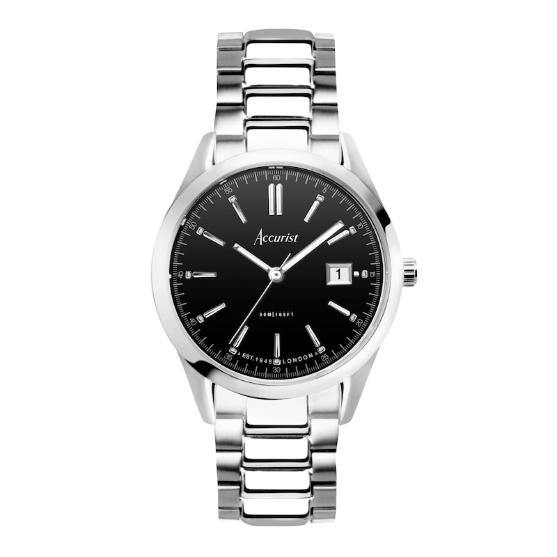 Main Image 1 of Accurist Everyday Men's Black Dial Bracelet Watch