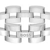 Thumbnail Image 1 of BOSS Sway Men's Polished Stainless Steel Chain Bracelet