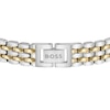 Thumbnail Image 2 of BOSS Isla Two Tone IP Steel Multi Link Chain Bracelet