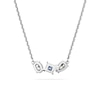 Thumbnail Image 4 of Swarovski Mesmera Silver Tone & Blue Crystal Pendant Necklace