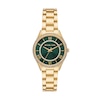 Thumbnail Image 0 of Michael Kors Lauryn Ladies' Green Dial & Gold-Tone Bracelet Watch