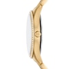 Thumbnail Image 1 of Michael Kors Lauryn Ladies' Green Dial & Gold-Tone Bracelet Watch