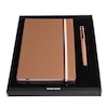 Thumbnail Image 1 of BOSS Iconic A5 Tan Leather Notebook & Rollerball Pen Set