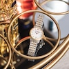 Thumbnail Image 4 of Frederique Constant Slimline Ladies' Diamond & Two Tone Bracelet Watch