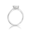 Thumbnail Image 3 of Platinum 1ct Diamond Oval Cut Solitaire Ring