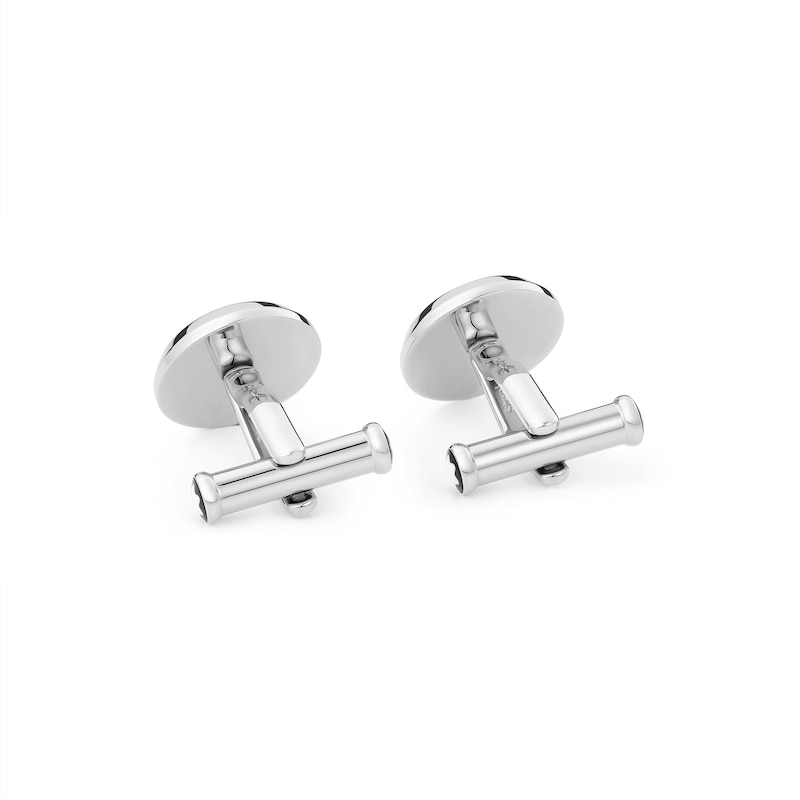 Main Image 3 of Montblanc Meisterstück The Origin Collection Stainless Steel & Blue Cufflinks