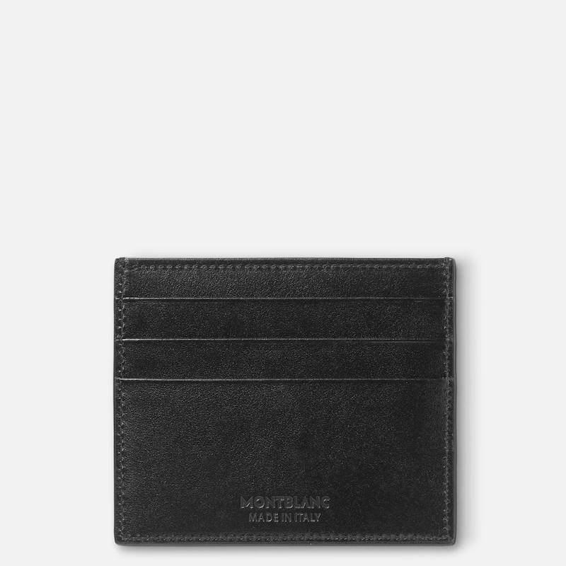 Main Image 3 of Montblanc Meisterstück 6CC Black Leather Card Holder