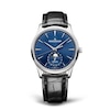 Thumbnail Image 0 of Jaeger-LeCoultre Master Ultra Thin Men's Blue Dial & Black Leather Strap Watch