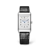 Thumbnail Image 1 of Jaeger-LeCoultre Reverso Classic Ladies' Silver Dial & Black Alligator Leather Watch