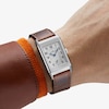 Thumbnail Image 6 of Jaeger-LeCoultre Reverso Classic Men's Small Brown Calfskin Strap Watch