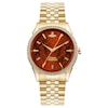 Thumbnail Image 0 of Vivienne Westwood Wallace Ladies' Orange Dial & Gold-Tone Bracelet Watch