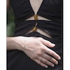 Thumbnail Image 1 of CARAT* LONDON Linden Yellow Gold Vermeil & Cubic Zirconia Bolo Bracelet