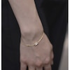 Thumbnail Image 2 of CARAT* LONDON Linden Yellow Gold Vermeil & Cubic Zirconia Bolo Bracelet