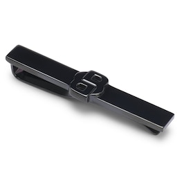 BOSS B-Double Black Plated Brass Tie Clip