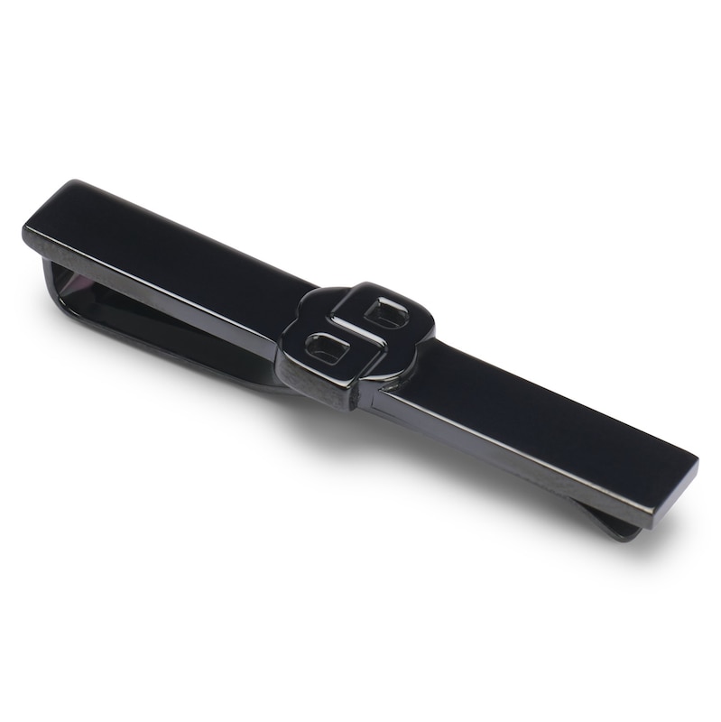 Main Image 1 of BOSS B-Double Black Plated Brass Tie Clip