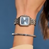 Thumbnail Image 5 of Olivia Burton Grosvenor Ladies' Blue Dial & Stainless Steel Bracelet Watch