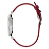 Thumbnail Image 2 of Olivia Burton Signature Minima Bee T-Bar White Dial & Red Leather Watch