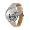 Thumbnail Image 1 of Olivia Burton Signature Florals Ultra Slim Ladies' Silver Dial & Leather Watch