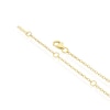 Thumbnail Image 2 of Le Vian 14ct Yellow Gold 0.29ct Diamond & Emerald Pear Shape Pendant Neckalace