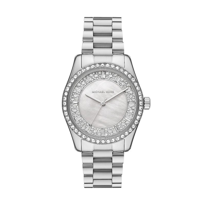 Main Image 1 of Michael Kors Lexington Ladies' Crystal Stainless Steel Watch