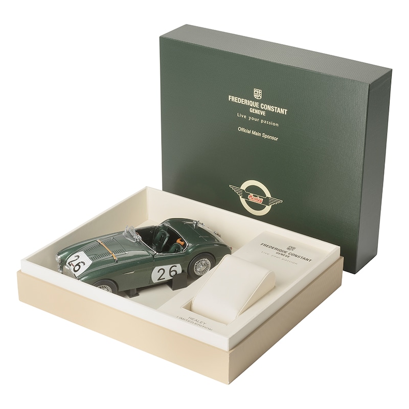 Main Image 5 of Frederique Constant Classics British Racing Green Dial & Leather Limited Edition Watch