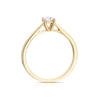 Thumbnail Image 2 of 18ct Yellow Gold 0.25ct Diamond Round Solitaire Ring