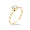 Thumbnail Image 1 of 14ct Yellow Gold 0.50ct Diamond Round Cut Solitaire Ring