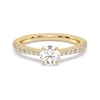 Thumbnail Image 0 of Origin 18ct Yellow Gold 1ct Total Diamond Round Cut Solitaire Ring