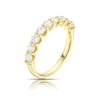 Thumbnail Image 1 of Origin 18ct Yellow Gold 1ct Diamond Pavé Half Eternity Ring