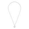 Thumbnail Image 0 of Gucci Trademark Sterling Silver Hexagon Pendant Necklace